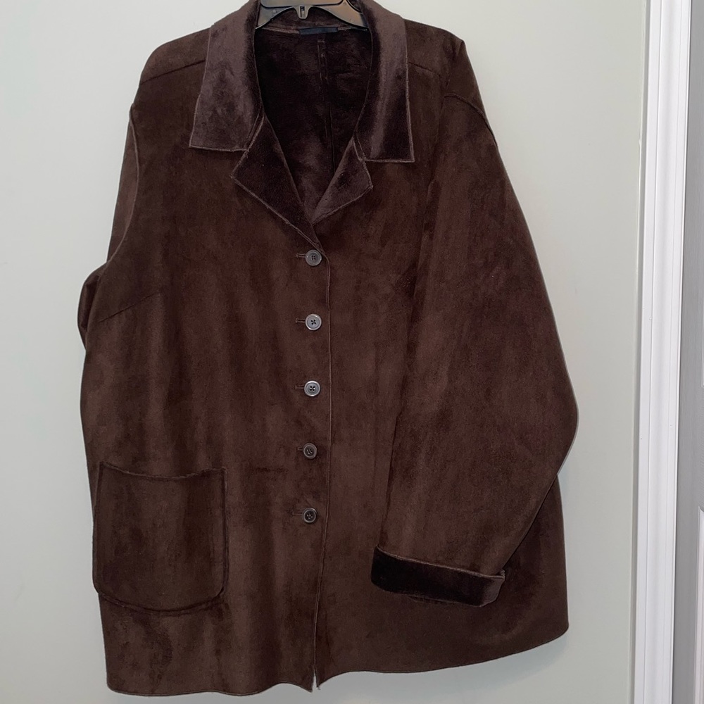 Brown Suede